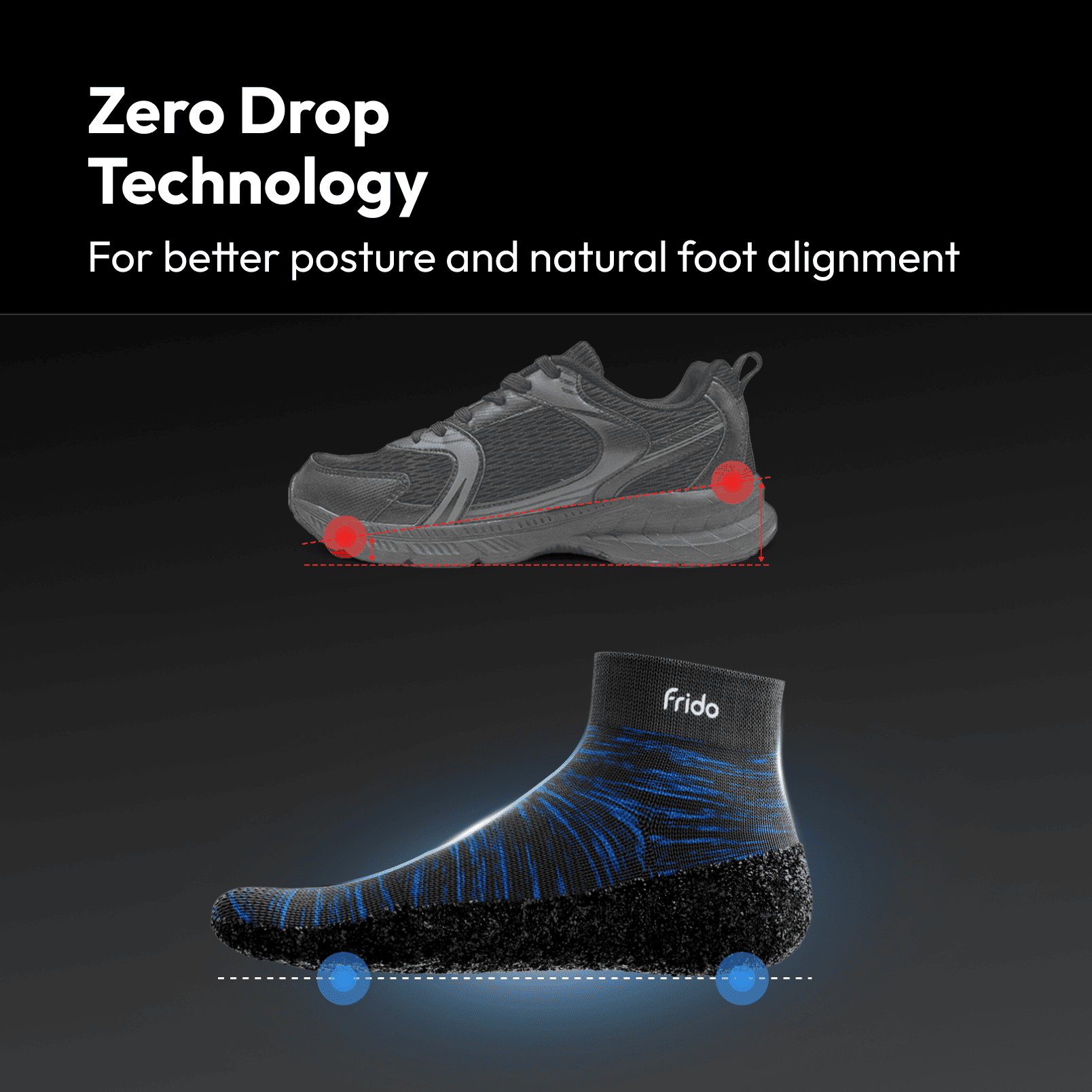 Frido Barefoot Sock Shoe