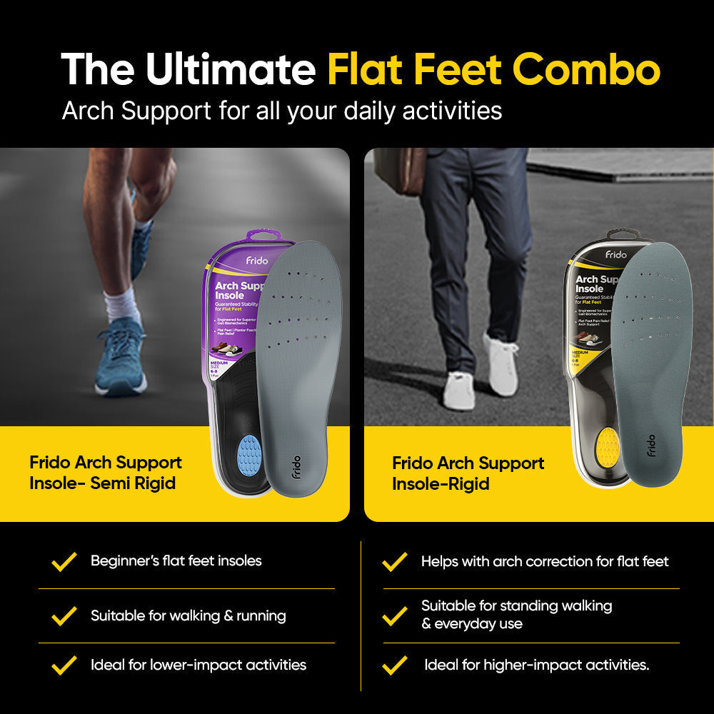 Frido Arch Support Semi Rigid Insoles