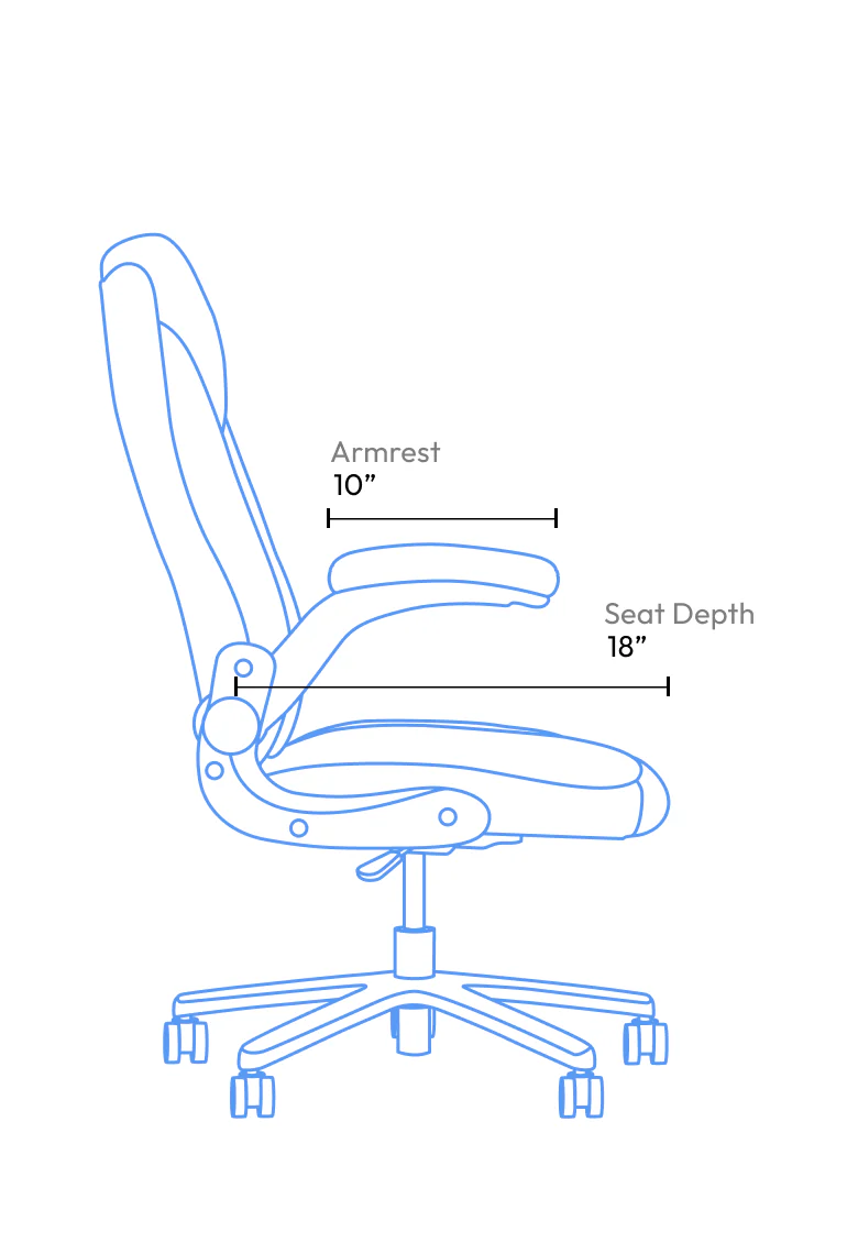 Frido 3D Posture Plus Ergonomic Chair