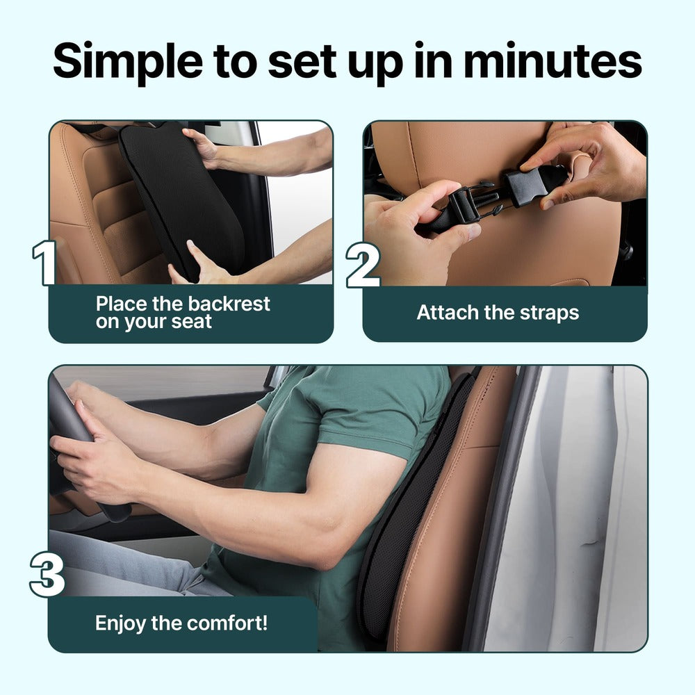 Ultimate Car Neck Support Duo